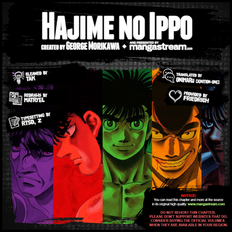 Hajime No Ippo Chapter 1212 - Picture 2