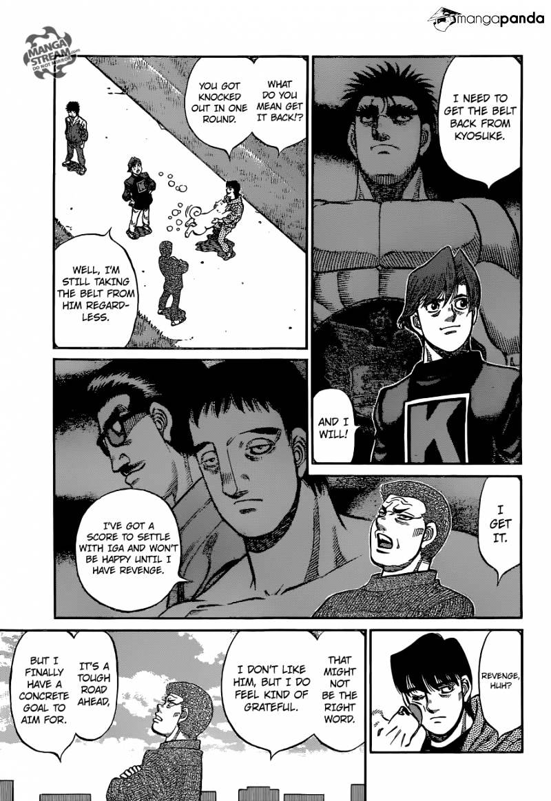 Hajime No Ippo Chapter 1124 : A Resolute Look - Picture 3
