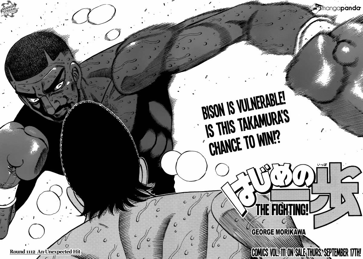 Hajime No Ippo Chapter 1112 : An Unespected Hit - Picture 2