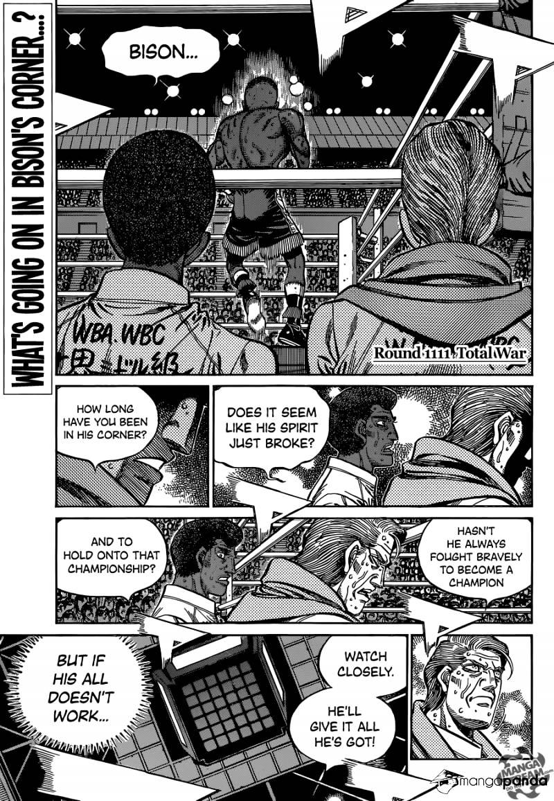 Hajime No Ippo Chapter 1111 : Total War - Picture 3