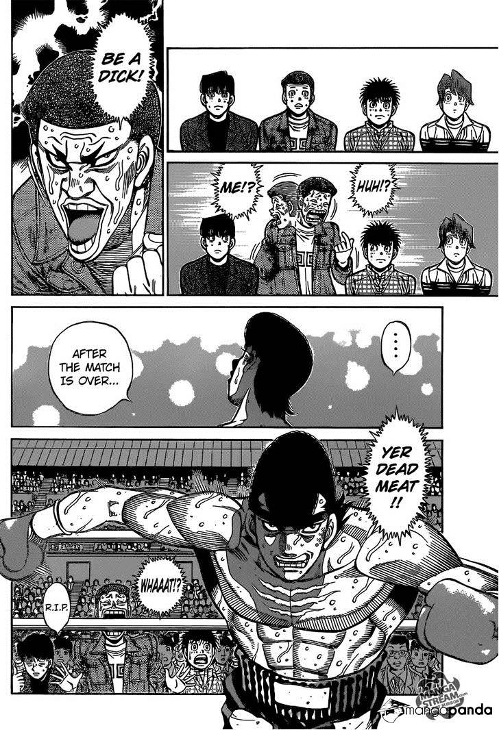 Hajime No Ippo Chapter 1103 : A Man Of Conviction - Picture 2