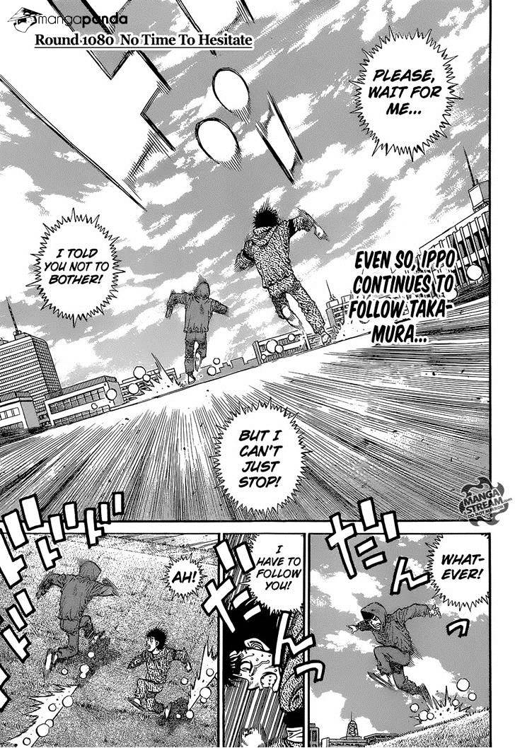 Hajime No Ippo Chapter 1080 : No Time To Hesitate - Picture 2