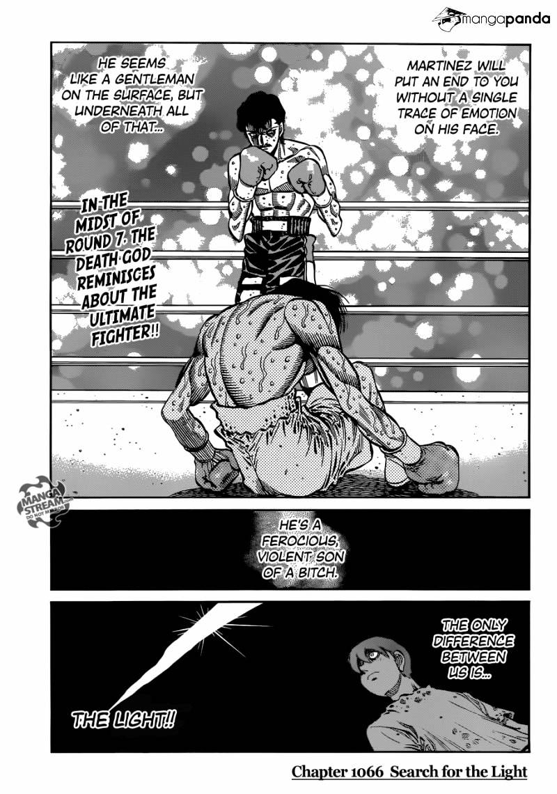 Hajime No Ippo Chapter 1066 : Search For The Light - Picture 1