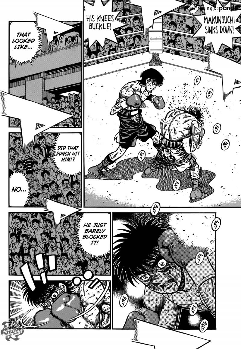 Hajime No Ippo Chapter 1060 : The Wind God, Powerless - Picture 2