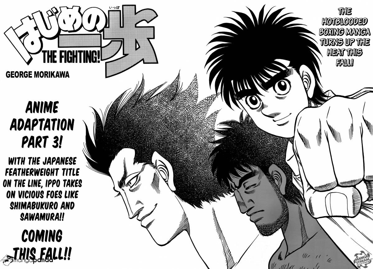 Hajime No Ippo Chapter 1025 V2 : As Long As My Head S Clear - Picture 2