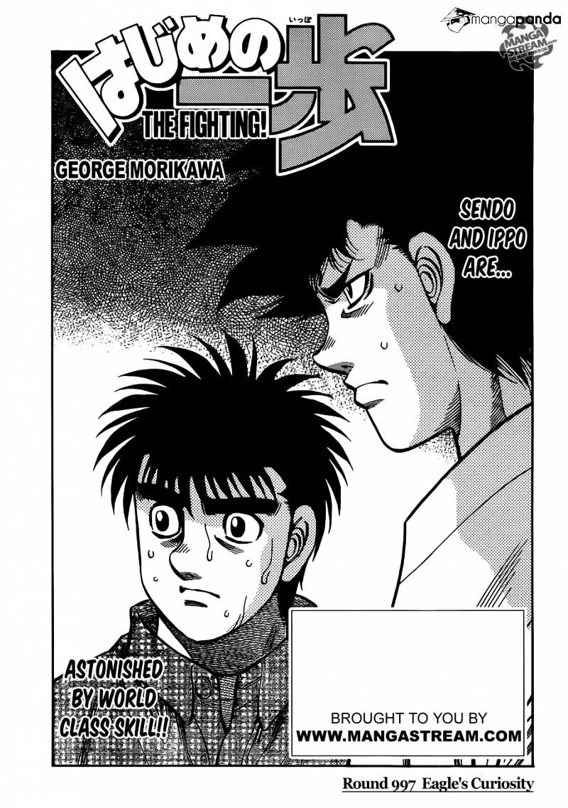 Hajime No Ippo Chapter 997 : Eagle S Curiosity - Picture 1