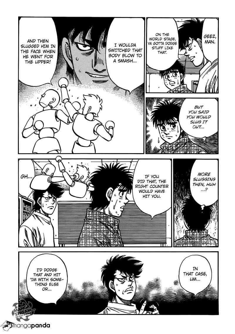 Hajime No Ippo Chapter 997 : Eagle S Curiosity - Picture 3