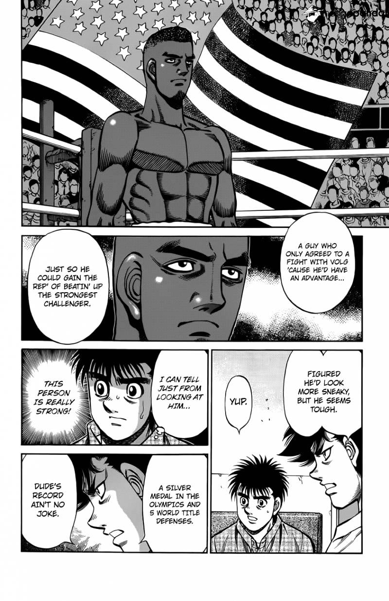 Hajime No Ippo Chapter 985 : The White Fang Returns - Picture 3
