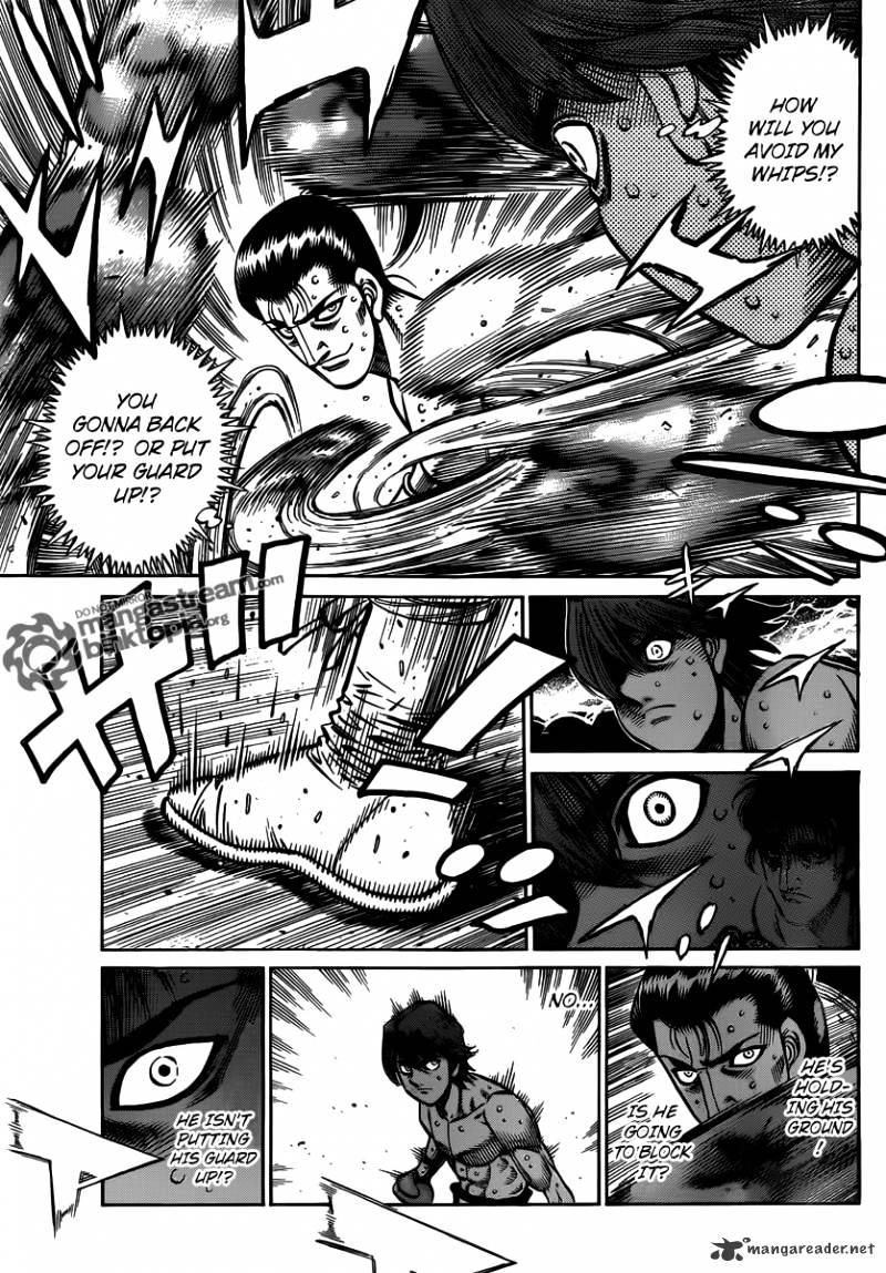 Hajime No Ippo Chapter 956 : A Barrage Of High Speed Flickers - Picture 3