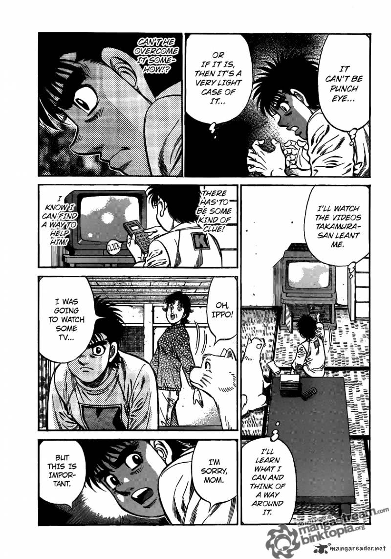 Hajime No Ippo Chapter 950 : Deep Rooted Trauma - Picture 3
