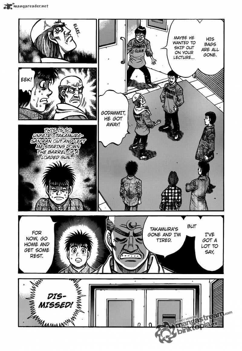 Hajime No Ippo Chapter 943 : A Dream Match In A Bar - Picture 3