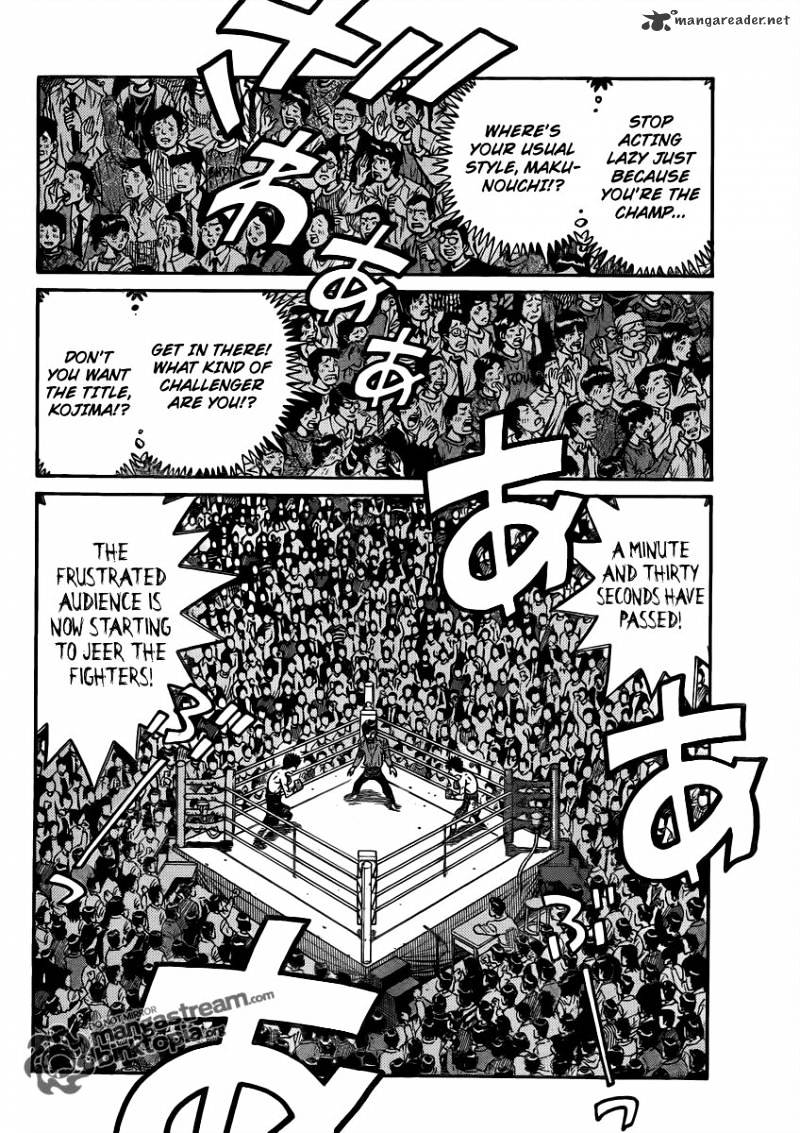 Hajime No Ippo Chapter 935 : An Unseen Full Swing - Picture 2