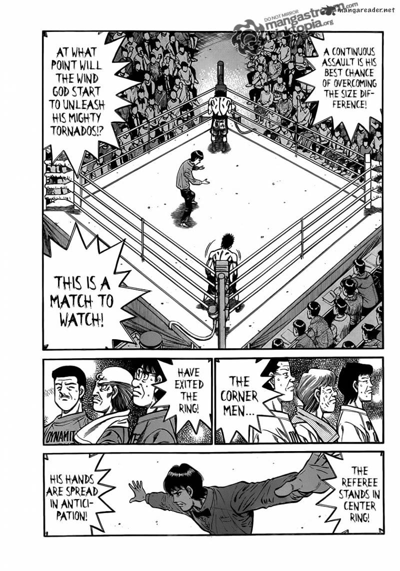 Hajime No Ippo Chapter 933 : An Abnormal Start - Picture 3