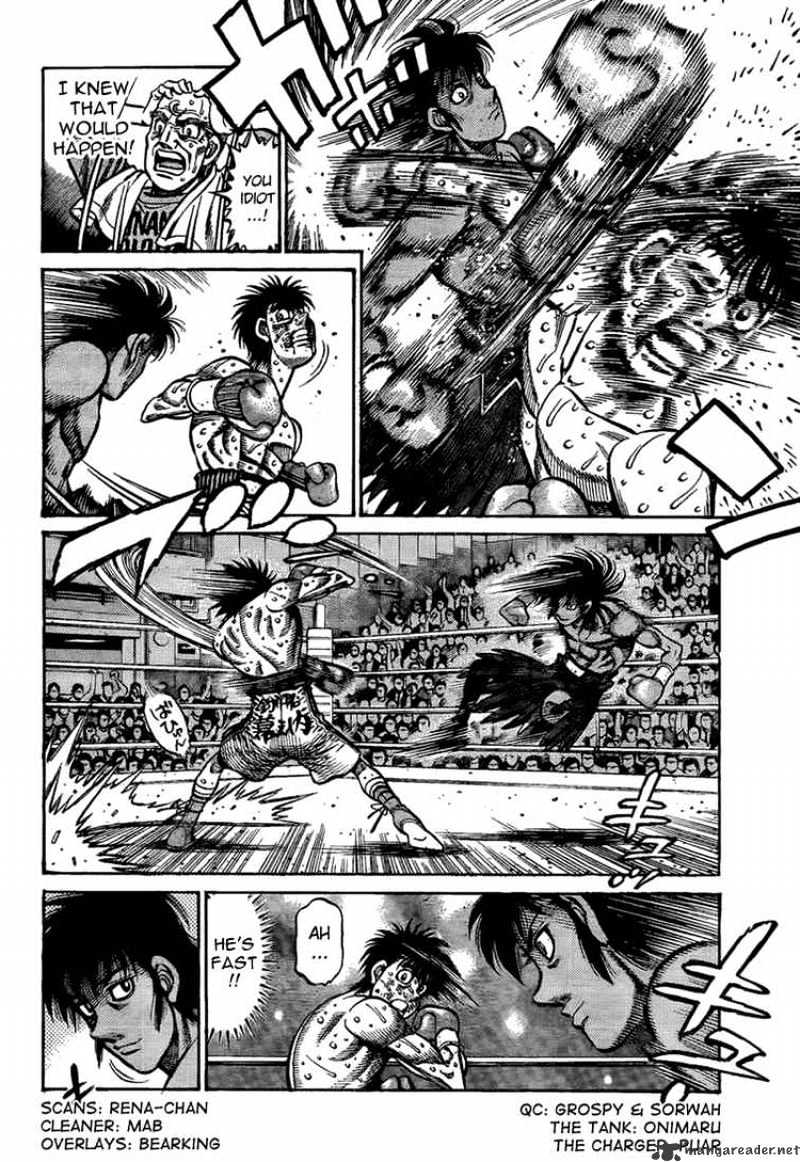 Hajime No Ippo Chapter 874 : Impossible To Predict - Picture 2