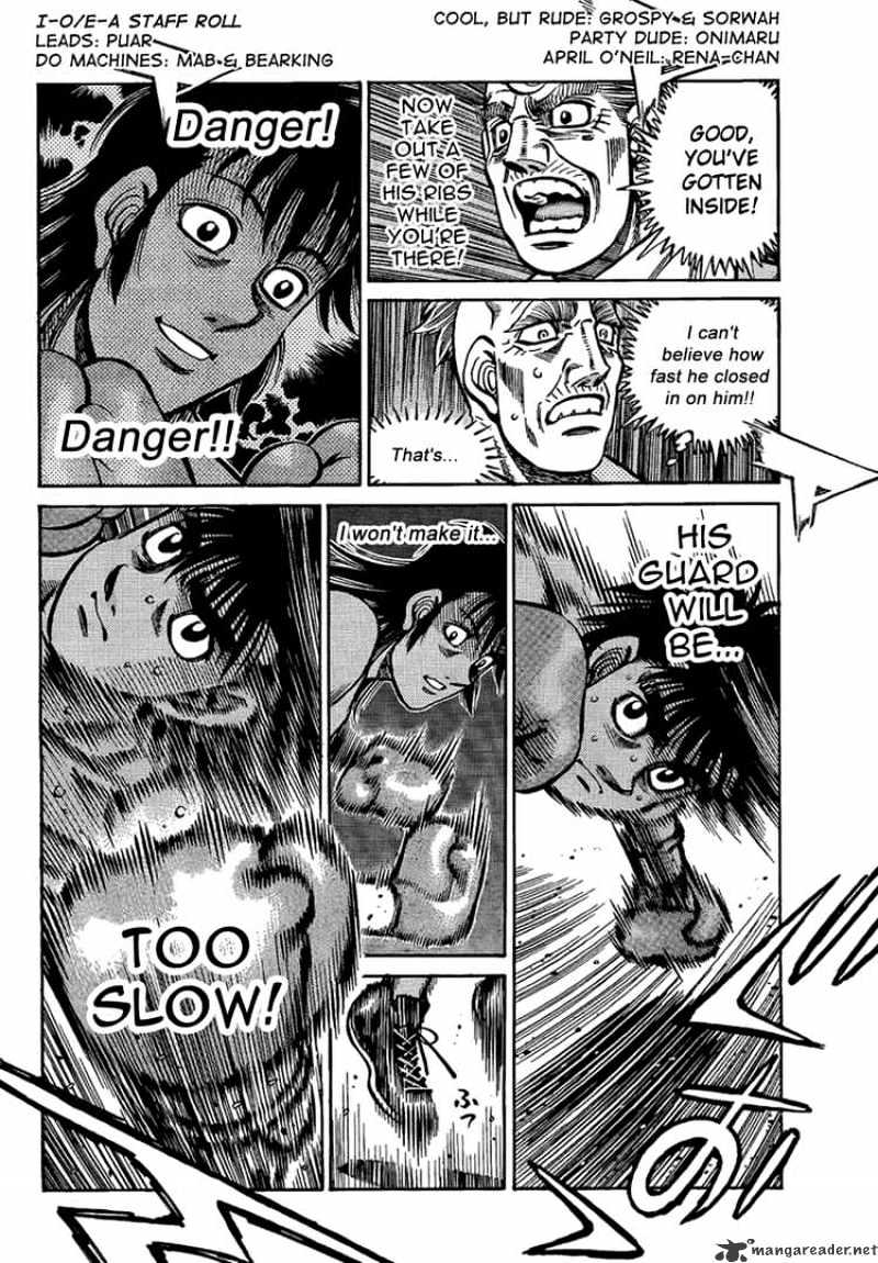 Hajime No Ippo Chapter 867 : Inscrutable Hurricane Winds - Picture 3