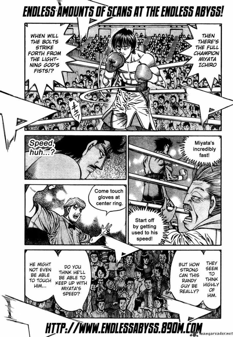 Hajime No Ippo Chapter 821 : Wild Animals Caged - Picture 3