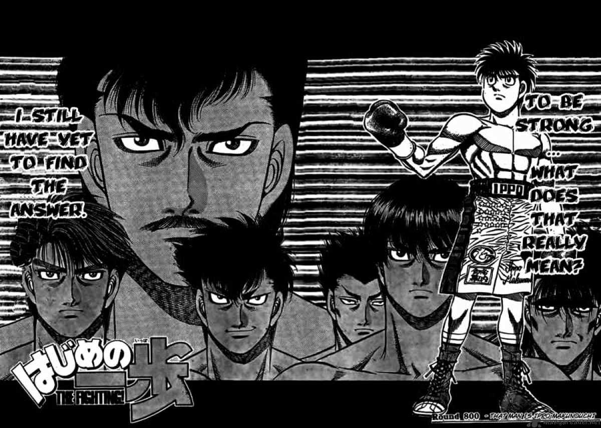 Hajime No Ippo Chapter 800 : That Man Is Ippo Makunouchi - Picture 2