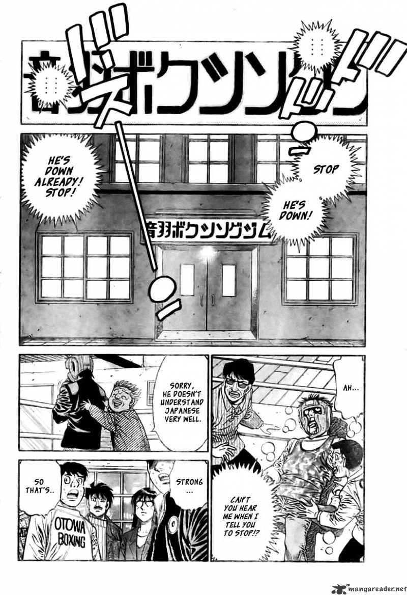 Hajime No Ippo Chapter 796 : The Unthinkable Spar - Picture 2