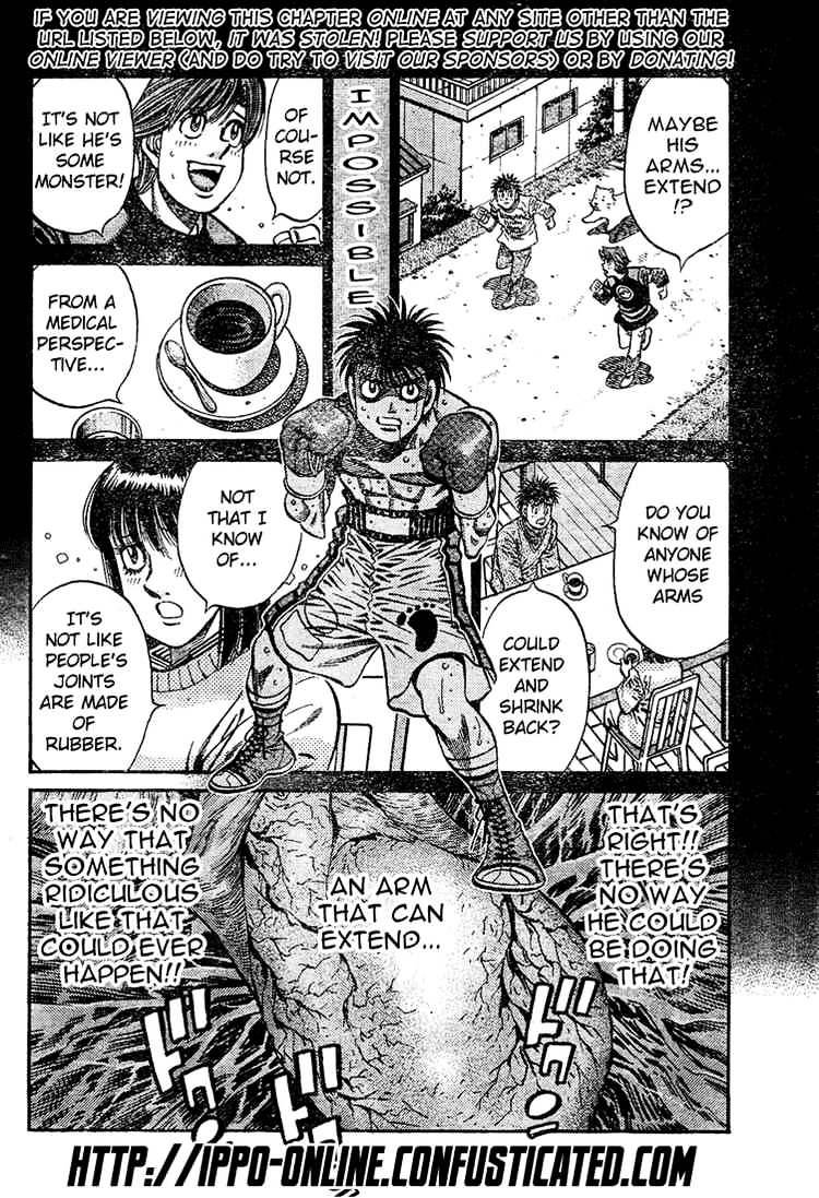 Hajime No Ippo Chapter 775 : The Arm Extends! - Picture 2