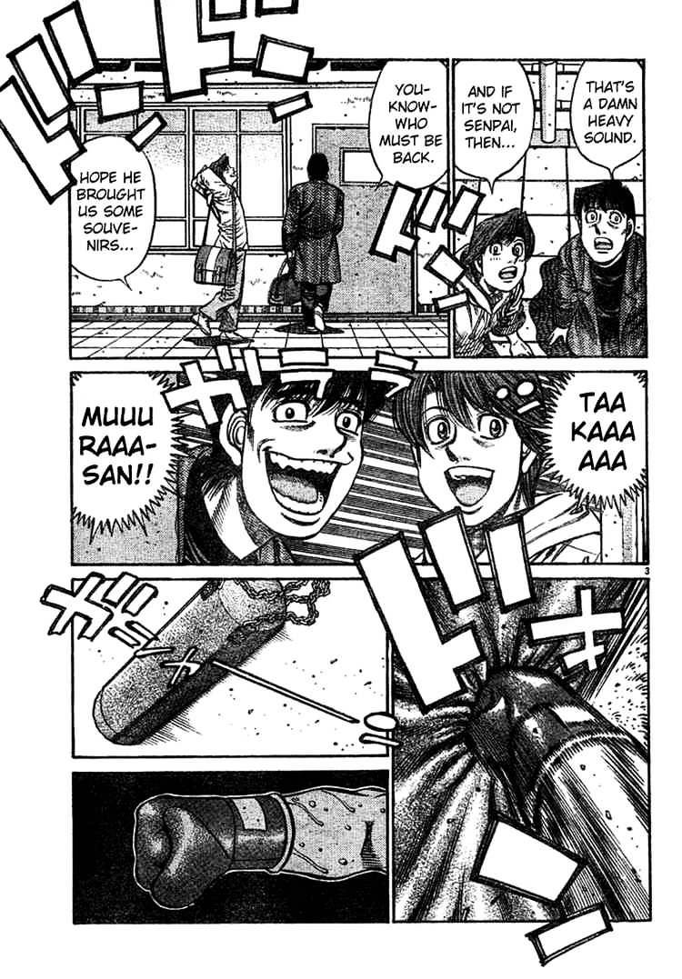 Hajime No Ippo Chapter 755 : Red Yellow Blue - Picture 3