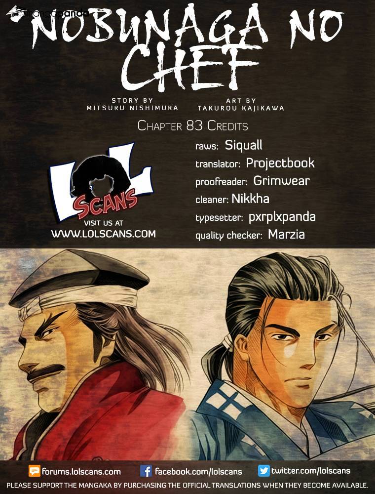 Nobunaga No Chef Chapter 83 - Picture 1