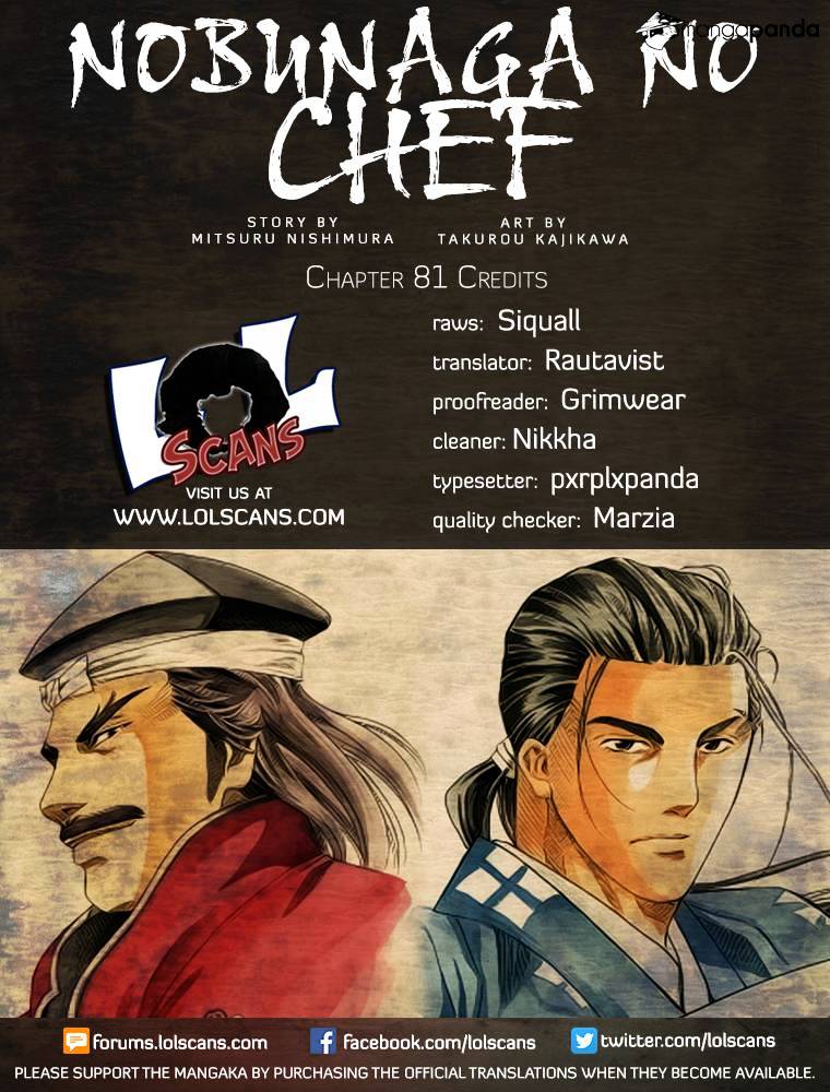 Nobunaga No Chef Chapter 81 - Picture 1