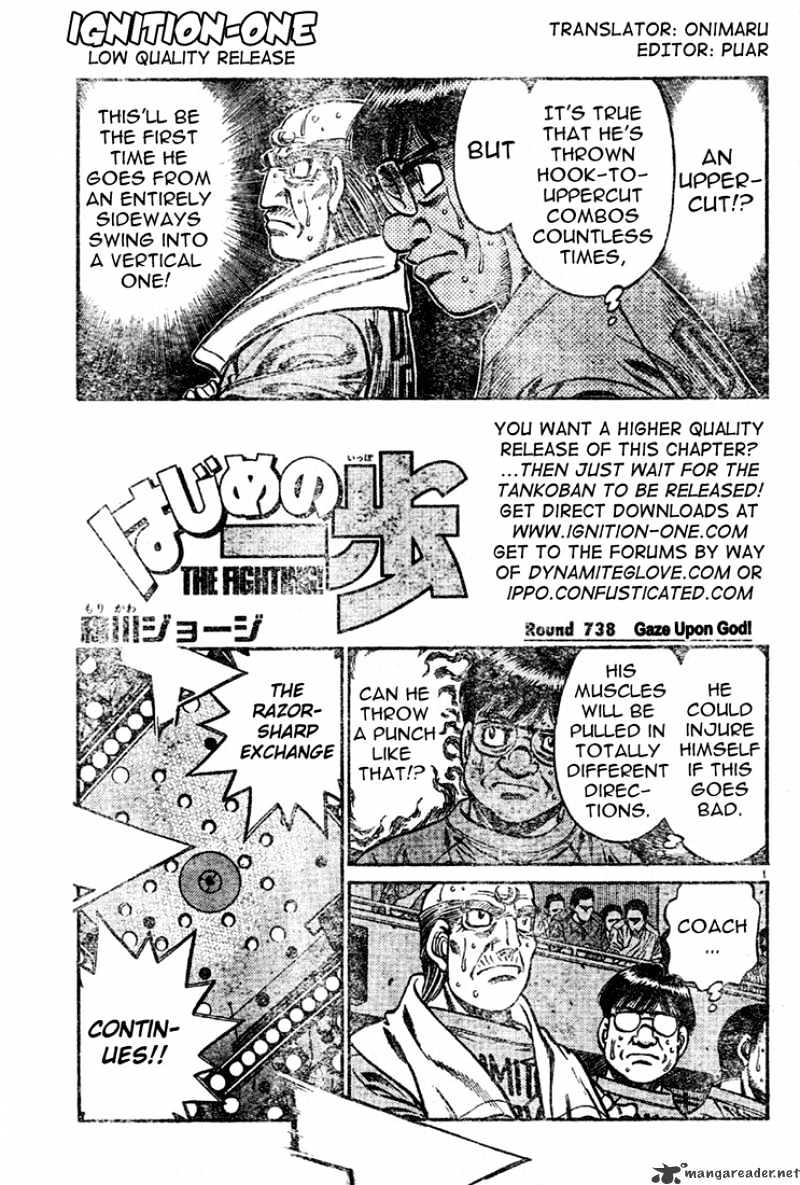 Hajime No Ippo Chapter 738 - Picture 1