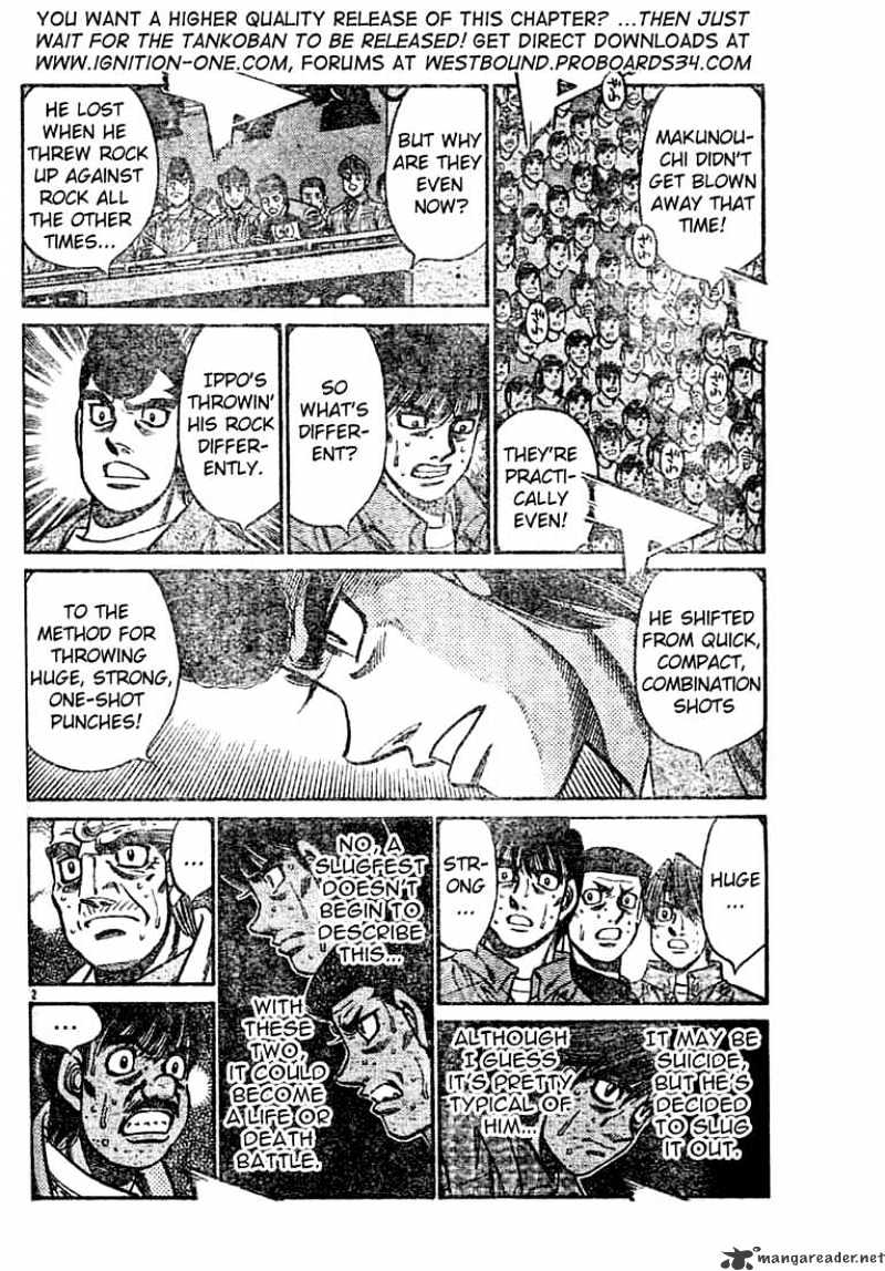 Hajime No Ippo Chapter 736 - Picture 2