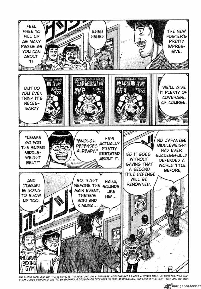 Hajime No Ippo Chapter 724 - Picture 3