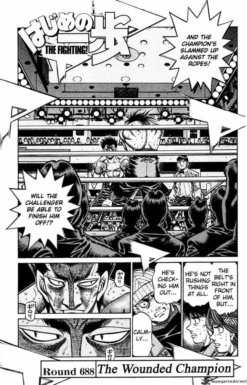 Hajime No Ippo Chapter 688 - Picture 1