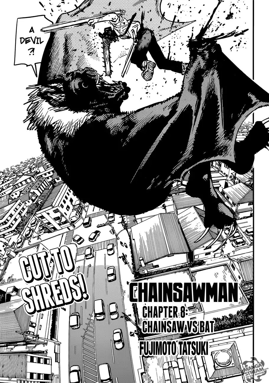 Chainsaw Man Chapter 8: Chainsaw Vs Bat - Picture 1