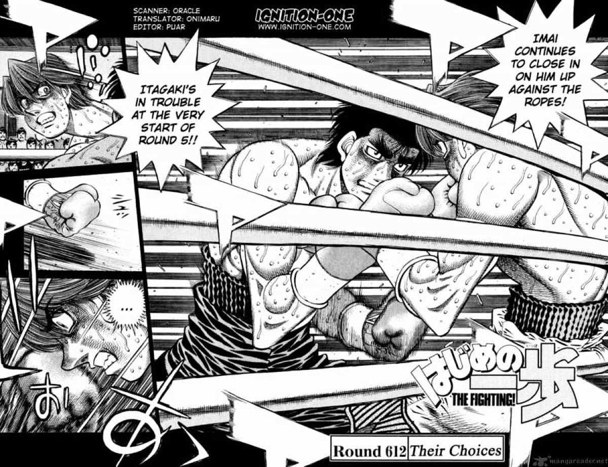 Hajime No Ippo Chapter 612 : Their Choices - Picture 2
