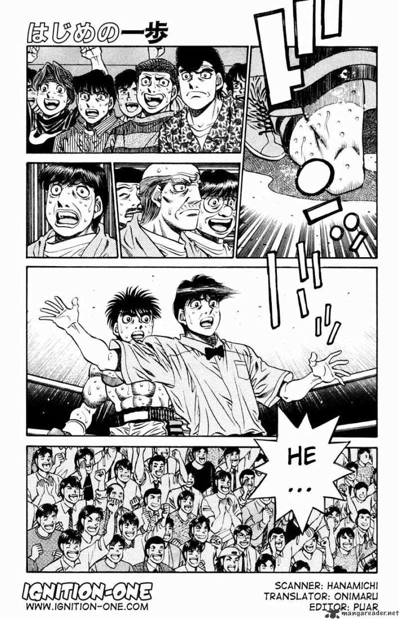 Hajime No Ippo Chapter 484 - Picture 1