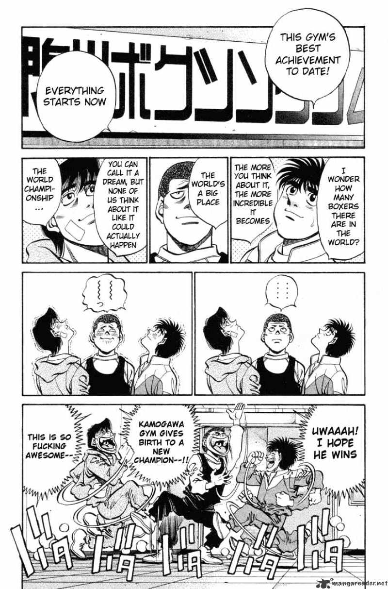 Hajime No Ippo Chapter 369 : The Two Wild Ones - Picture 3