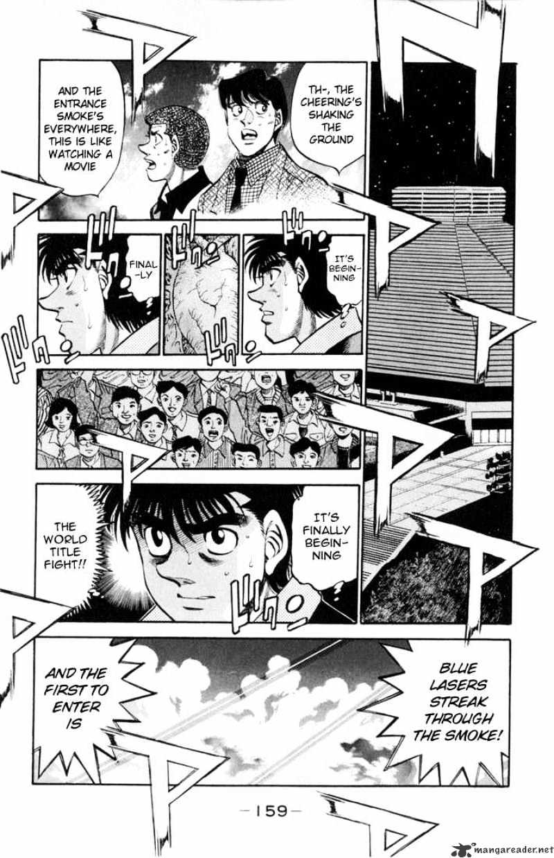 Hajime No Ippo Chapter 333 : Magnificent Beginning - Picture 3
