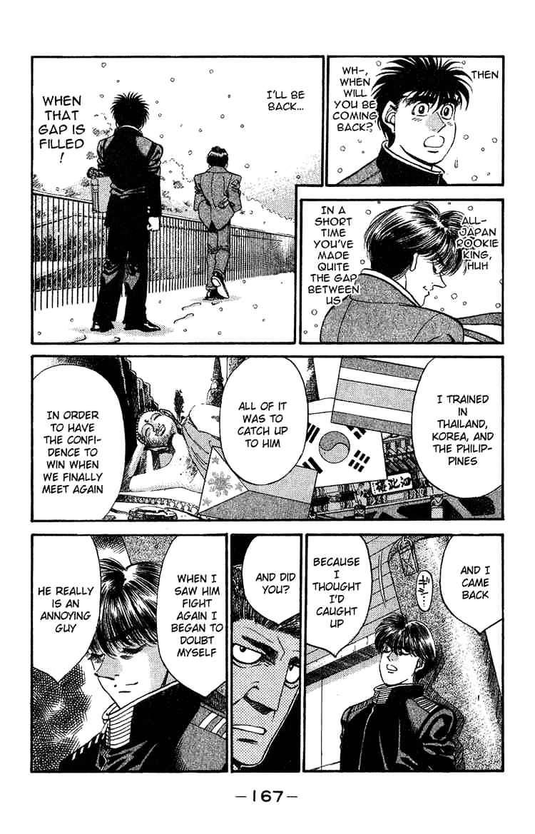Hajime No Ippo Chapter 315 : Un-Surrenderred Weight Class - Picture 3