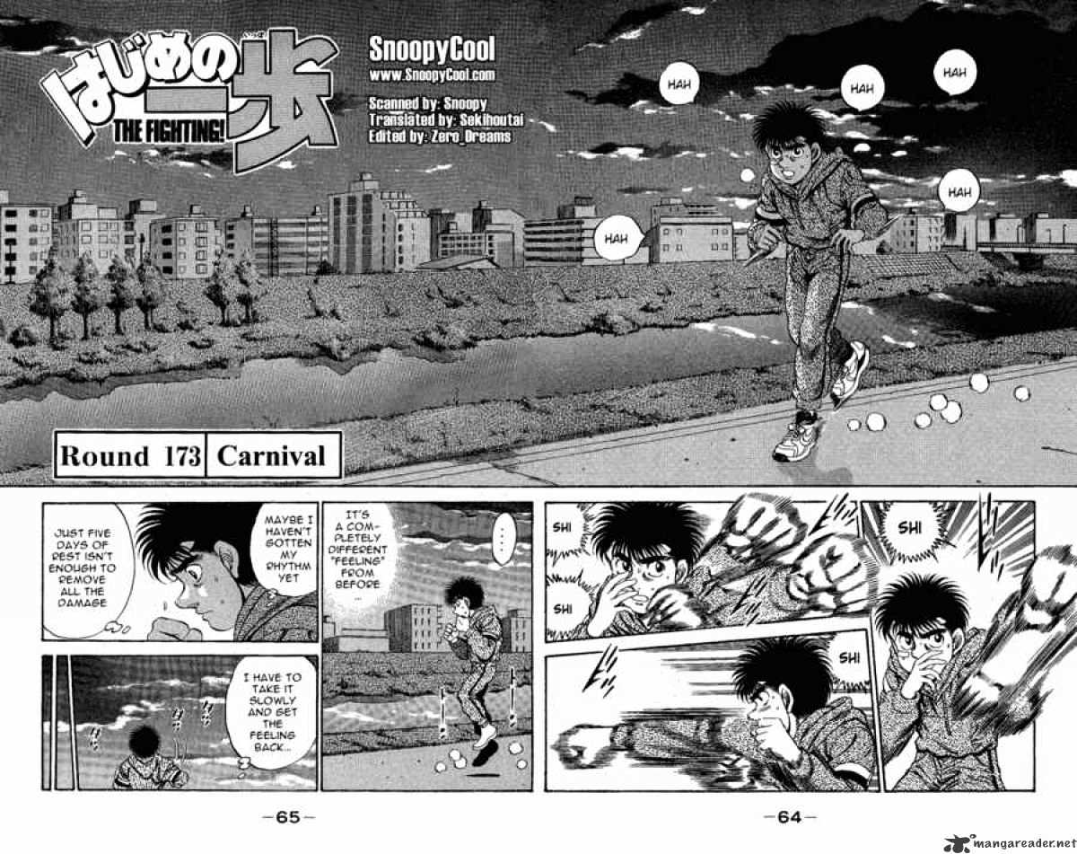 Hajime No Ippo Chapter 173 - Picture 2