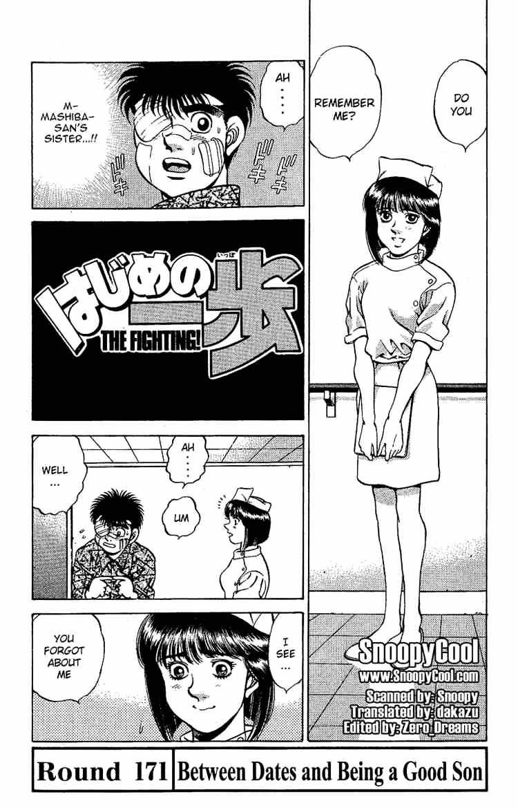 Hajime No Ippo Chapter 171 - Picture 1