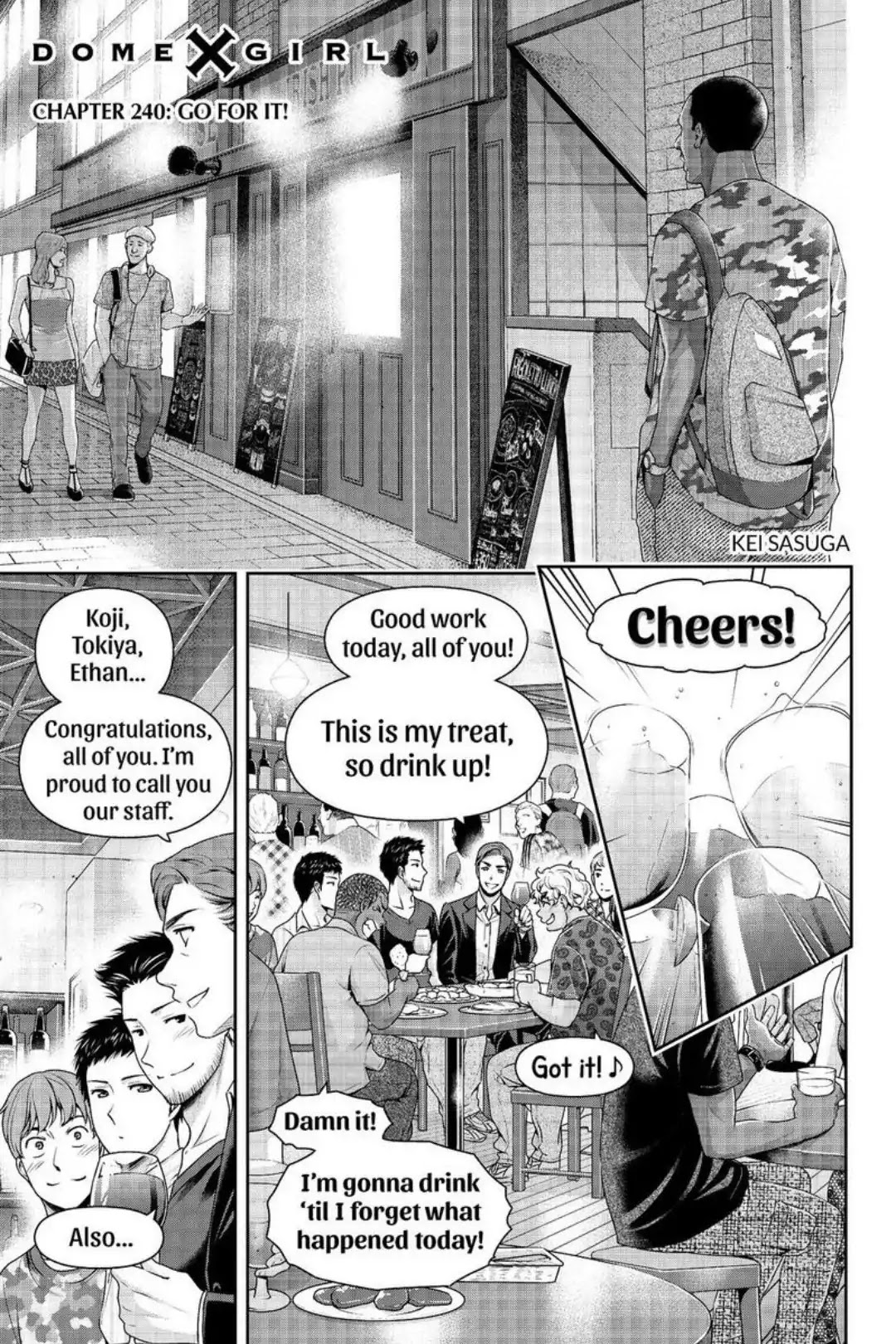 Domestic Na Kanojo Chapter 240: Go For It - Picture 1