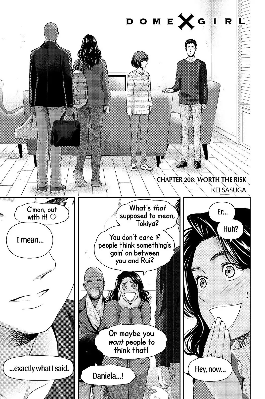 Domestic Na Kanojo Chapter 208: Worth The Risk - Picture 1