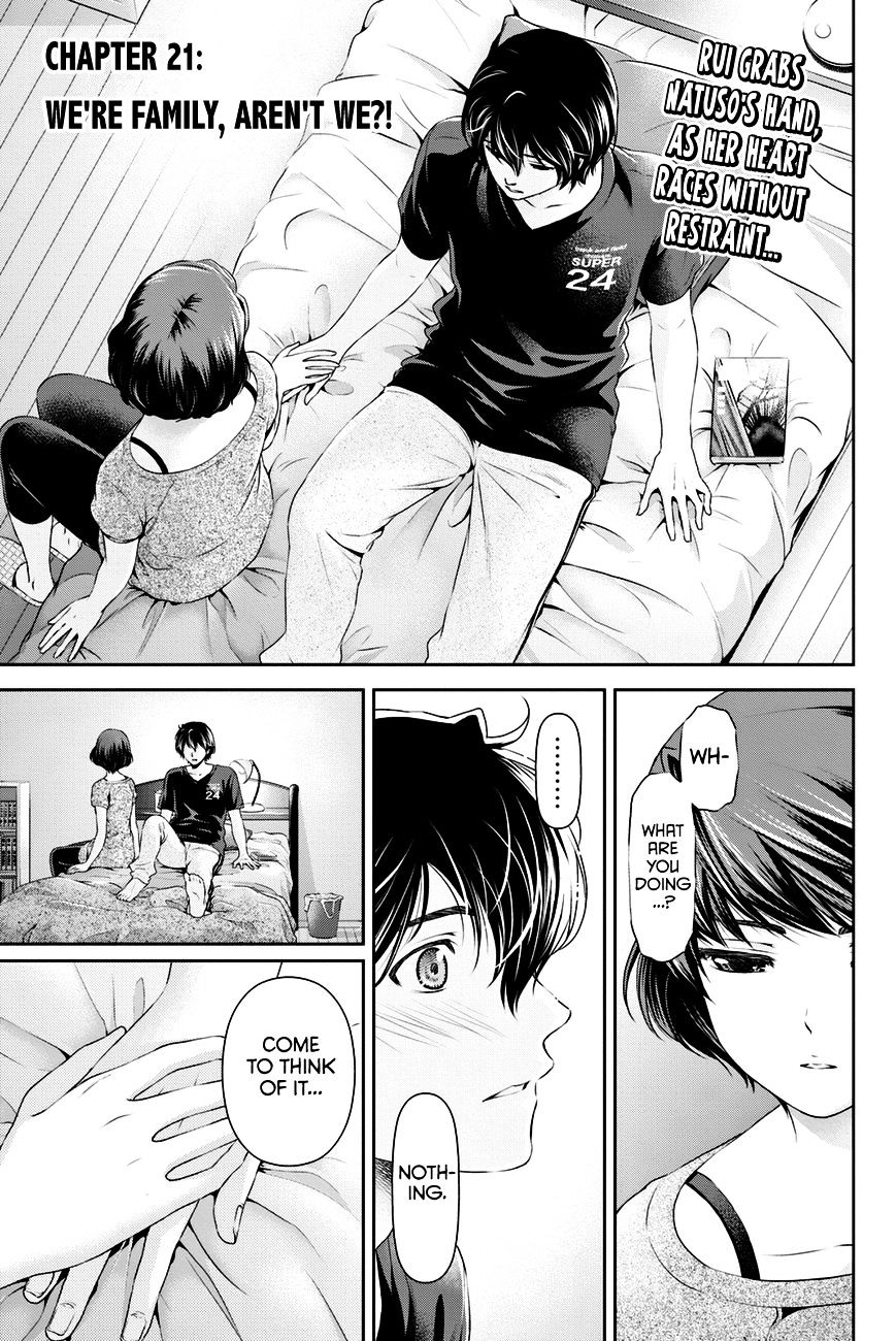 Domestic Na Kanojo Chapter 21 : We're Family, Aren't We?! - Picture 1