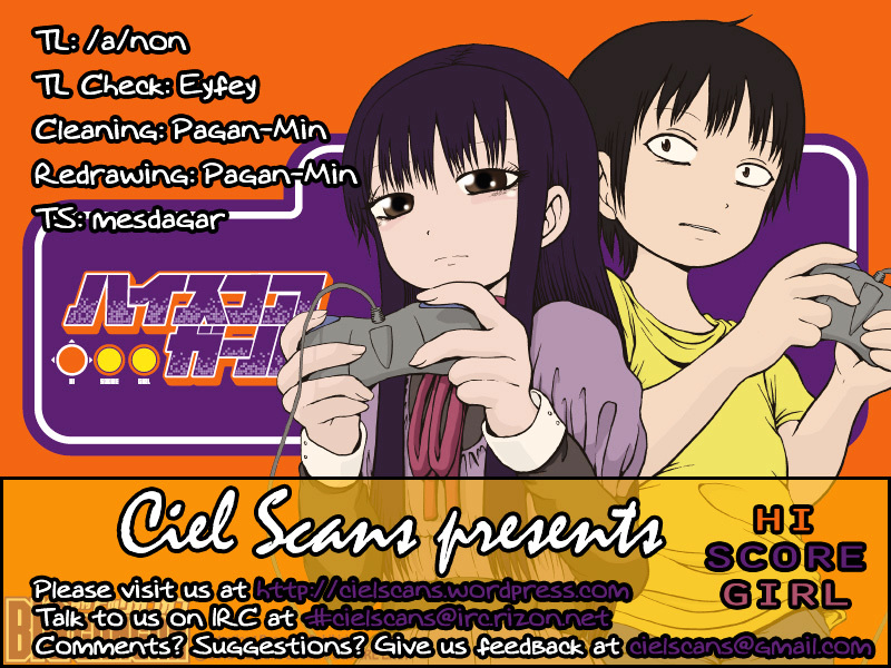 High Score Girl Chapter 34 : 34 - Credit - Picture 1