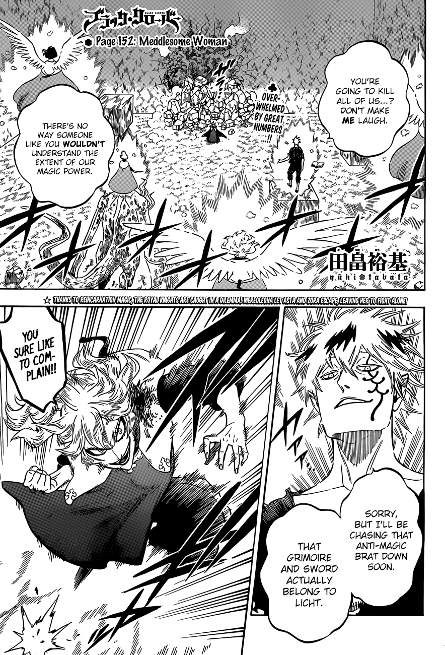 Black Clover Chapter 152 - Picture 1