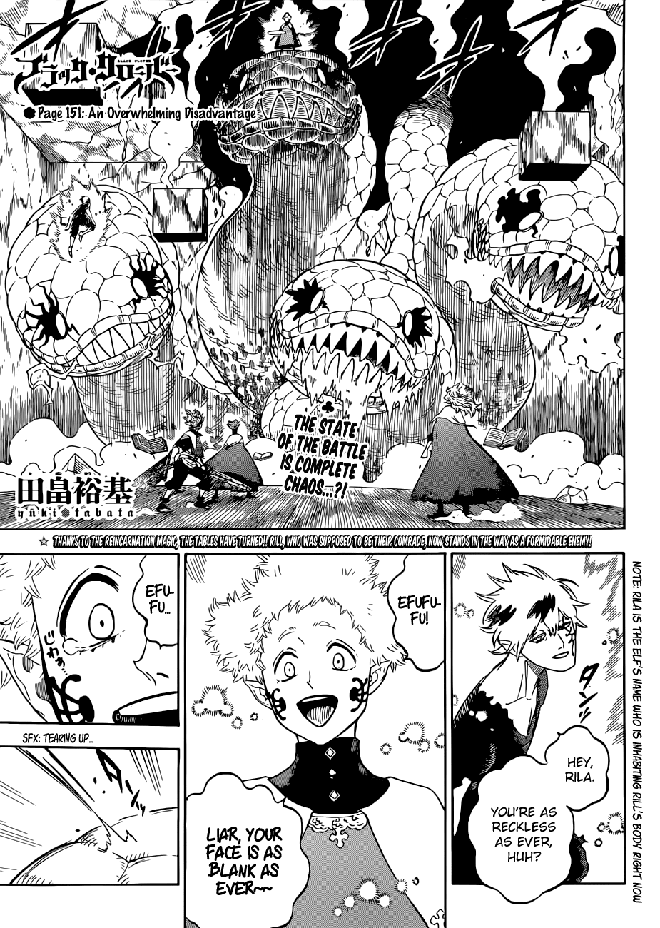 Black Clover Chapter 151 - Picture 1