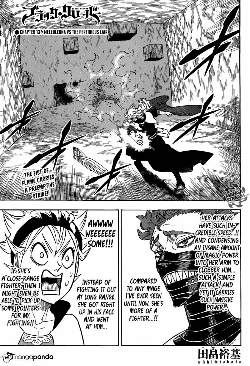 Black Clover Chapter 137 - Picture 1