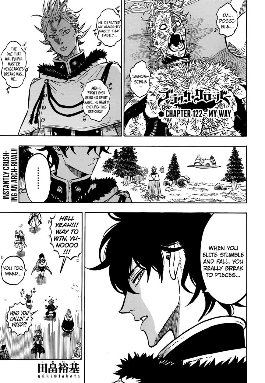 Black Clover Chapter 122 - Picture 1
