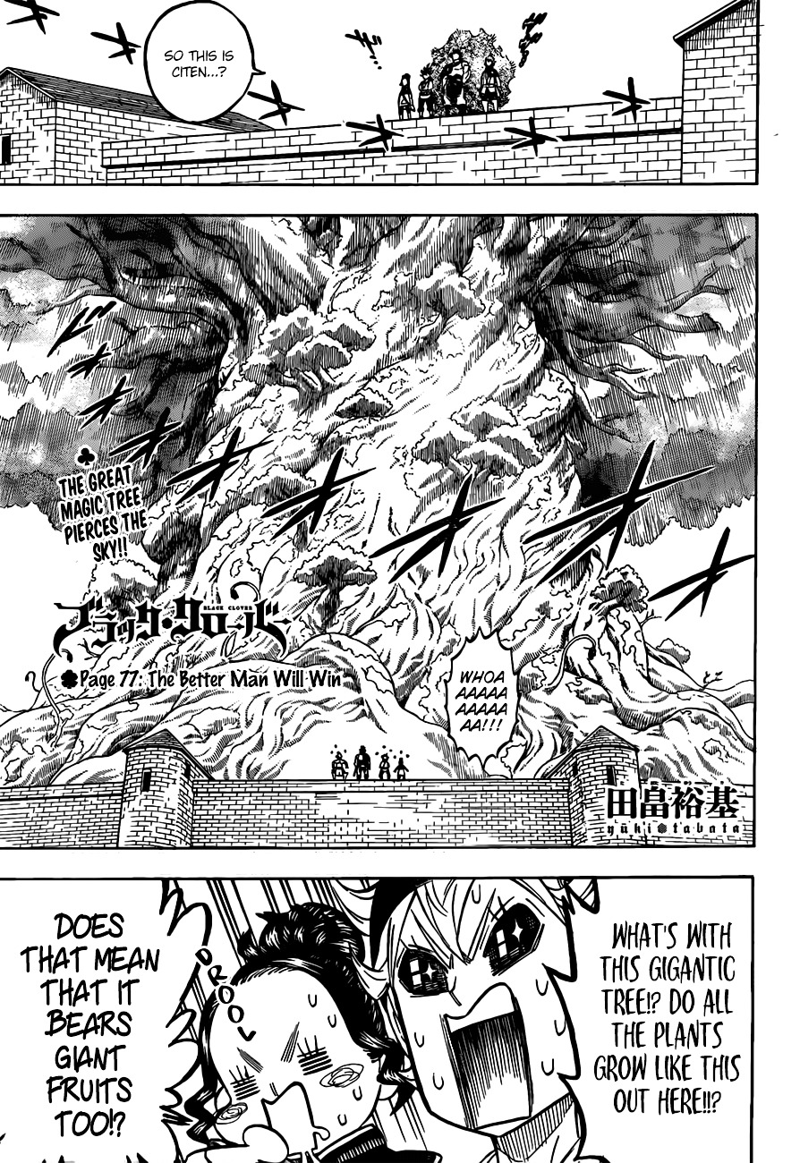 Black Clover Chapter 77 : The Better Man Will Win - Picture 2