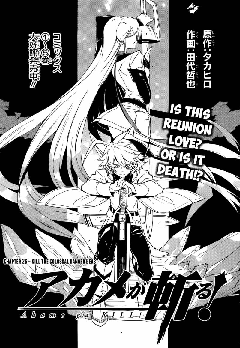 Akame Ga Kill! Chapter 26 : Kill The Colossal Danger Beast - Picture 3