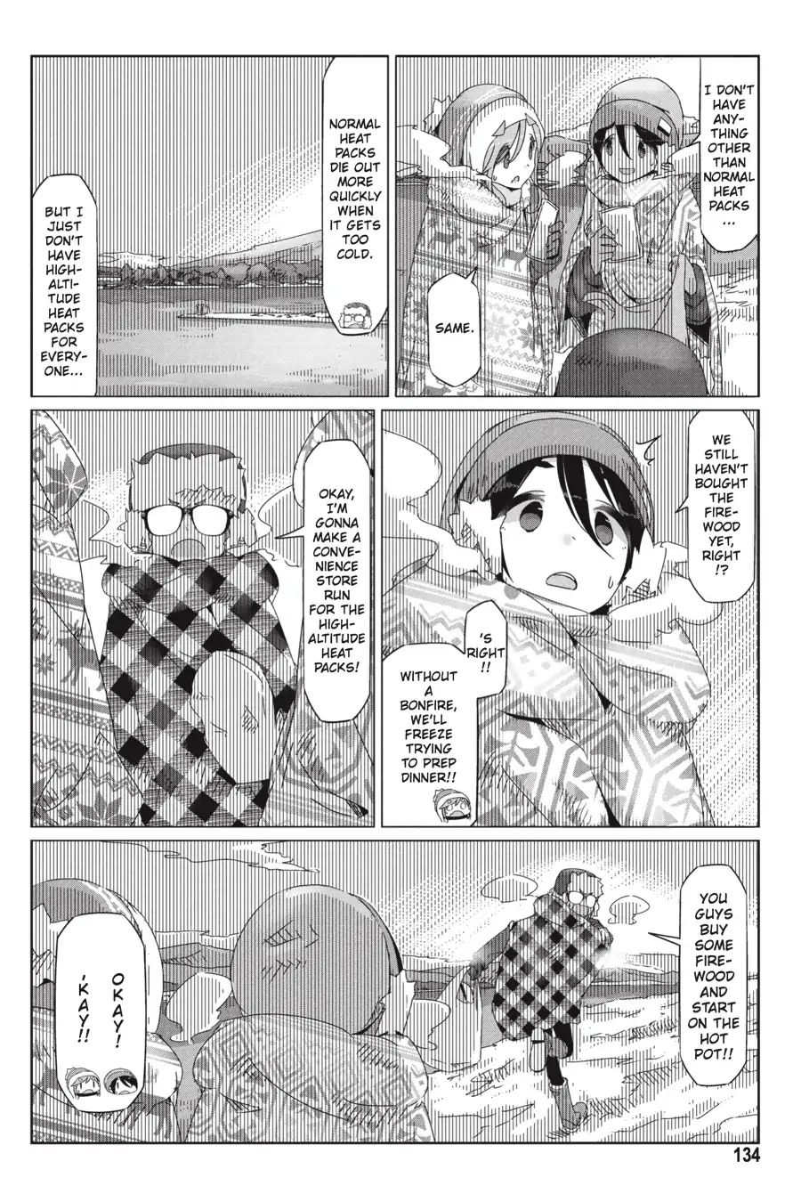 Yurucamp Chapter 34: Gather Round The Stove - Picture 2