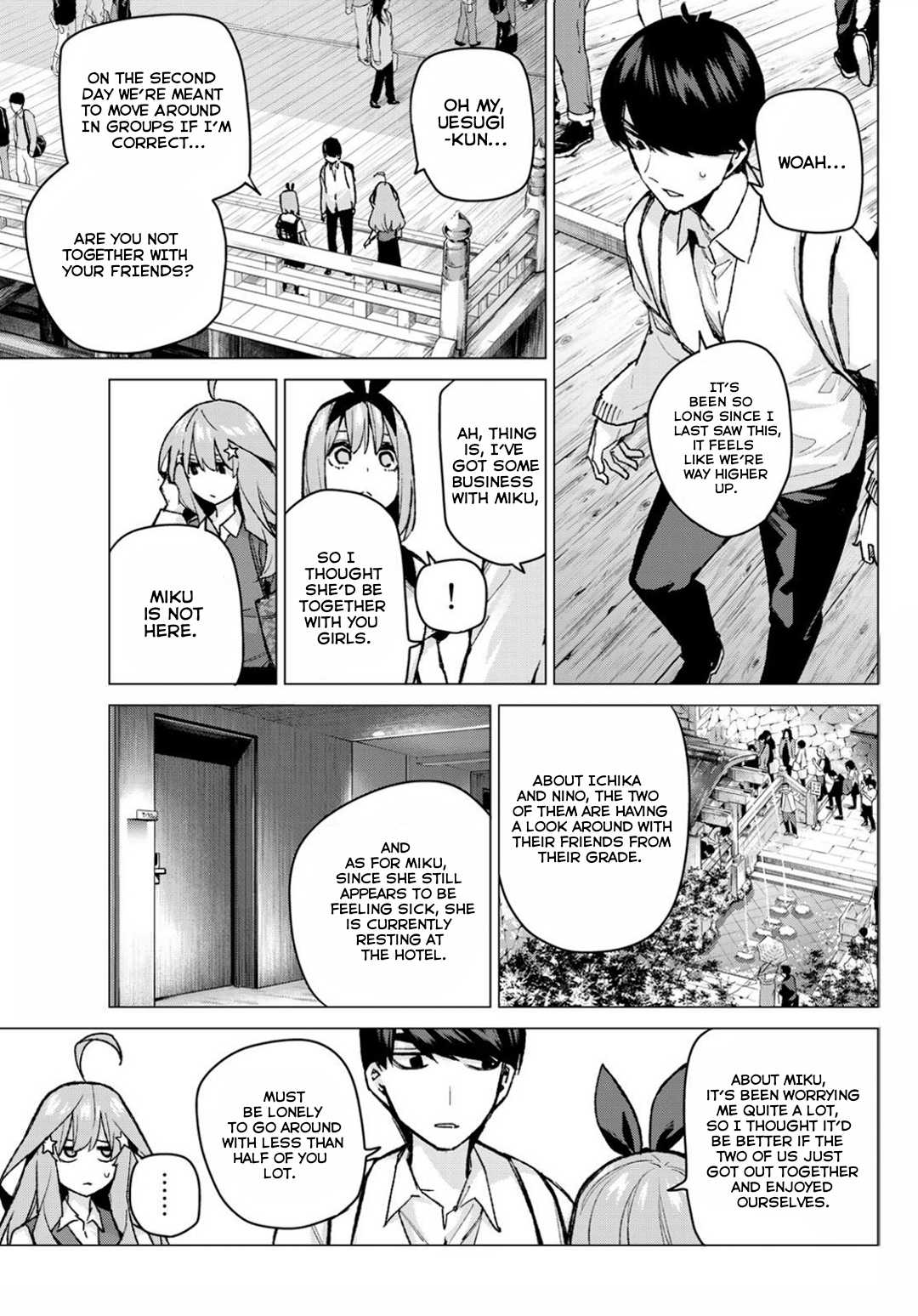 Go-Toubun No Hanayome Chapter 82: - Sisters’ War - Fifth Battle - Picture 3